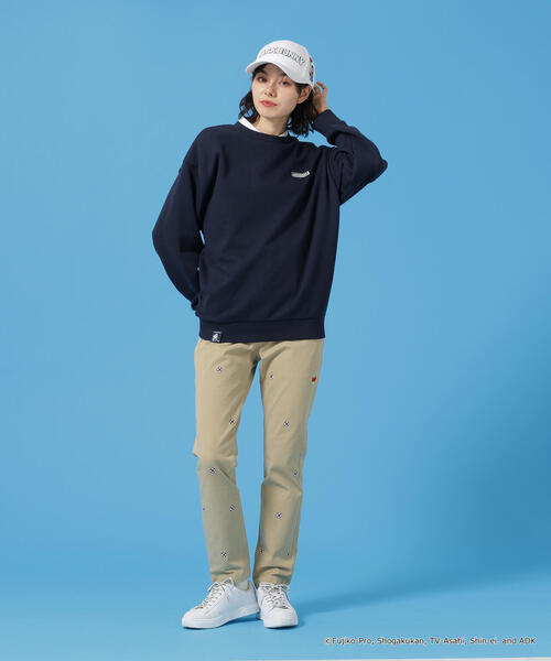 Jack Bunny!!(ジャックバニー)の「【Jack Bunny!!】【ドラえもん】2WAYストレッチツイル総柄ロングパンツ(その他パンツ・レディース・ネイビー/ベージュ・MEDIUM/LARGE/SMALL)」の5枚目の写真