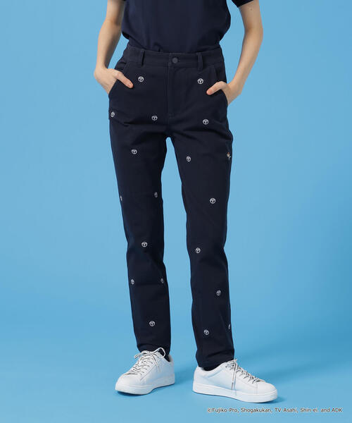 Jack Bunny!!(ジャックバニー)の「【Jack Bunny!!】【ドラえもん】2WAYストレッチツイル総柄ロングパンツ(その他パンツ・レディース・ネイビー/ベージュ・MEDIUM/LARGE/SMALL)」の9枚目の写真