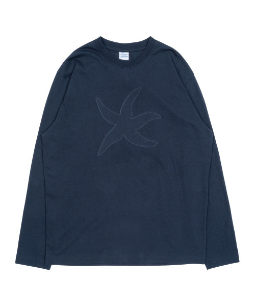 THECOLDESTMOMENT(ザコールデストモーメント)の「TCM vintage logo long sleeve (navy)(Tシャツ/カットソー・レディース・その他・MEDIUM/LARGE)」の1枚目の写真