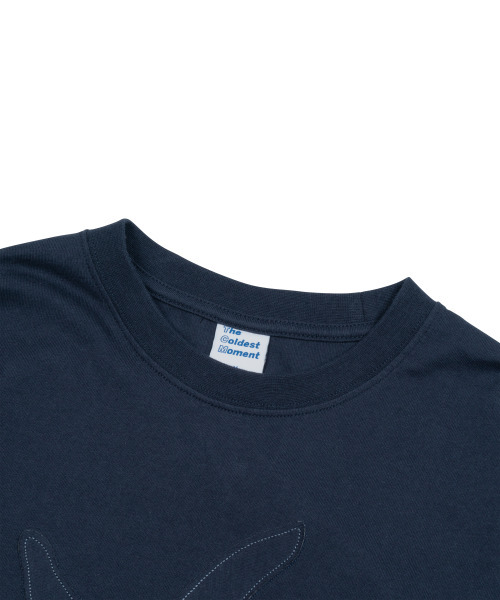 THECOLDESTMOMENT(ザコールデストモーメント)の「TCM vintage logo long sleeve (navy)(Tシャツ/カットソー・レディース・その他・MEDIUM/LARGE)」の4枚目の写真