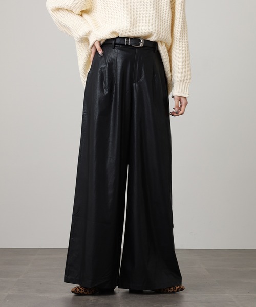 セール】フェイクレザーパンツ（その他パンツ）｜FUNALIVE（ファン