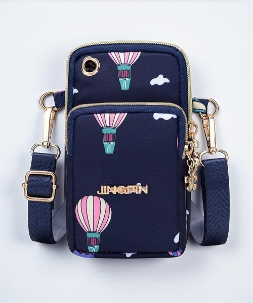 BACKYARD FAMILY(バックヤードファミリー)の「スマホポーチ pmysbag12(ショルダーバッグ・レディース・ブルー/ブラック系その他/パープル系その他/パープル/ブルー系その他/レッド/ブラック・FREE)」の5枚目の写真