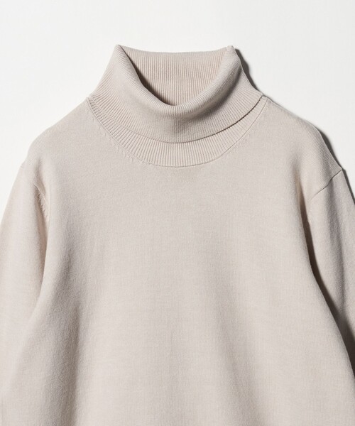 A DAY IN THE LIFE UNITED ARROWS(アデイインザライフユナイテッドアローズ)の「ハイゲージ テンジク タートルネックニット<A DAY IN THE LIFE>(ニット/セーター・メンズ・ダークグレー/ベージュ/ネイビー/ブラック・S/M/L)」の17枚目の写真