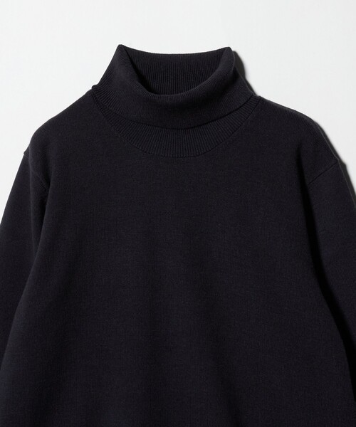 A DAY IN THE LIFE UNITED ARROWS(アデイインザライフユナイテッドアローズ)の「ハイゲージ テンジク タートルネックニット<A DAY IN THE LIFE>(ニット/セーター・メンズ・ダークグレー/ベージュ/ネイビー/ブラック・S/M/L)」の20枚目の写真