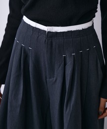 MONOe（モノエ）の「プリーツタックワイドスラックスパンツ（スラックス）」