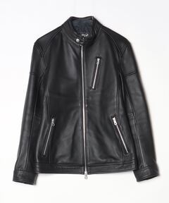 セール】《追加》ソフトラムレザーライダースブルゾン8（ライダース