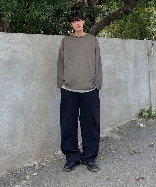 TOFFEE(トフィー)の「インシジョンバルーンフィットスウェットパンツ(ブラック)(スウェットパンツ・メンズ・その他・SMALL/MEDIUM/LARGE/X-LARGE)」の10枚目の写真