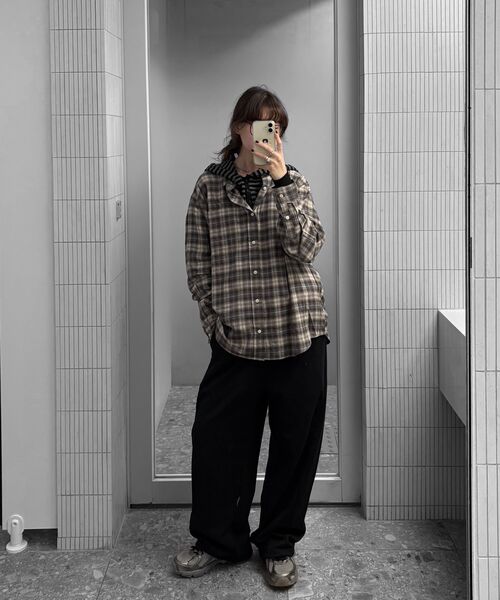 TOFFEE(トフィー)の「インシジョンバルーンフィットスウェットパンツ(ブラック)(スウェットパンツ・メンズ・その他・SMALL/MEDIUM/LARGE/X-LARGE)」の11枚目の写真