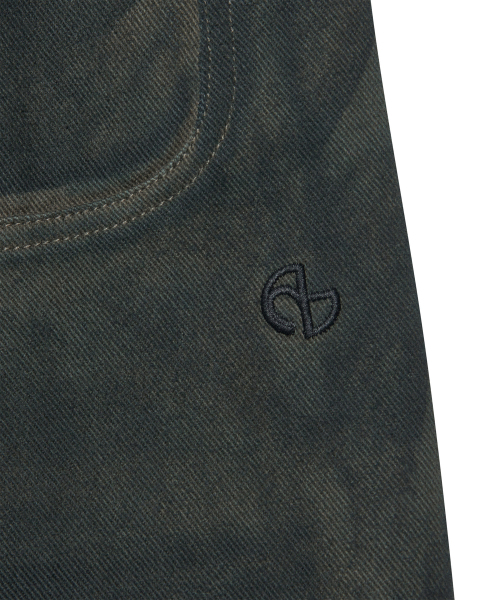 NOMANUAL(NOMANUAL)の「PAINTED CARGO PANTS - CHARCOAL(その他パンツ・レディース・その他・SMALL/MEDIUM/LARGE)」の8枚目の写真