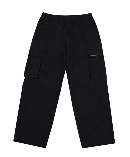 Wacky WiLLy(ワッキーウィリー)の「ナイロンカーゴトラックパンツブラック(その他パンツ・レディース・その他・X-LARGE/SMALL/MEDIUM/LARGE)」の1枚目の写真