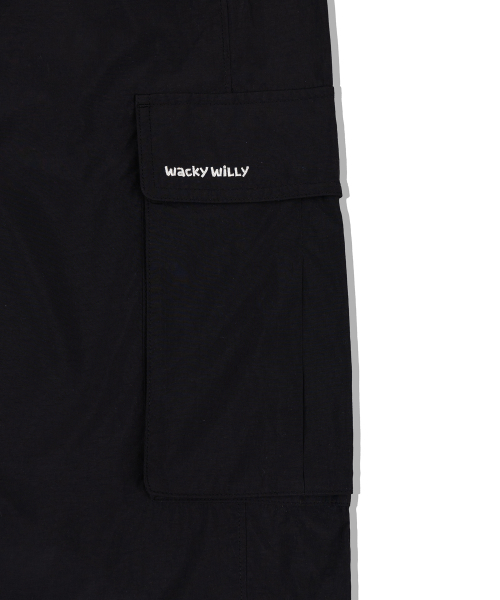 Wacky WiLLy(ワッキーウィリー)の「ナイロンカーゴトラックパンツブラック(その他パンツ・レディース・その他・X-LARGE/SMALL/MEDIUM/LARGE)」の5枚目の写真