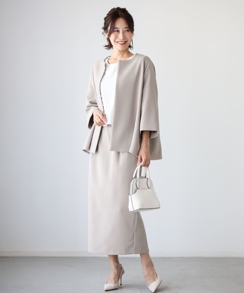 Ehre style（エーレスタイル）の「洗える素材！ 今どきスカート　スカート単品ページ（スカート・レディース・ベージュ/ネイビー/ブラック・S/M/L/XL）」の10枚目の写真