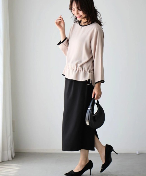 Ehre style（エーレスタイル）の「洗える素材！ 今どきスカート　スカート単品ページ（スカート・レディース・ベージュ/ネイビー/ブラック・S/M/L/XL）」の14枚目の写真
