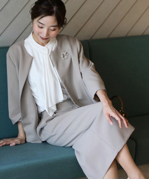 Ehre style（エーレスタイル）の「洗える素材！ 今どきスカート　スカート単品ページ（スカート・レディース・ベージュ/ネイビー/ブラック・S/M/L/XL）」の15枚目の写真