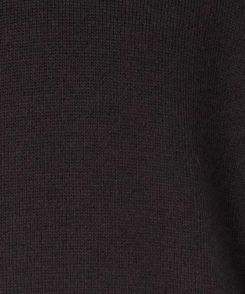 LOEFF（ロエフ）の「＜LOEFF＞ダメージ スキッパー ニット UNISEX（ニット/セーター・レディース・ダークブラウン/ネイビー/ダークグレー・0/2/1）」の14枚目の写真