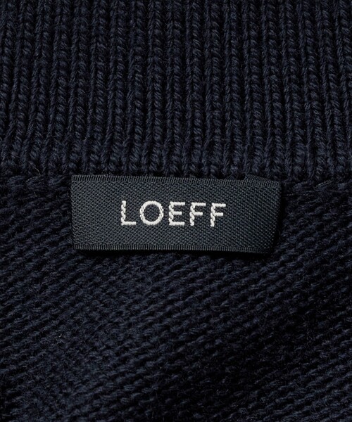 LOEFF（ロエフ）の「＜LOEFF＞ダメージ スキッパー ニット UNISEX（ニット/セーター・レディース・ダークブラウン/ネイビー/ダークグレー・0/2/1）」の15枚目の写真