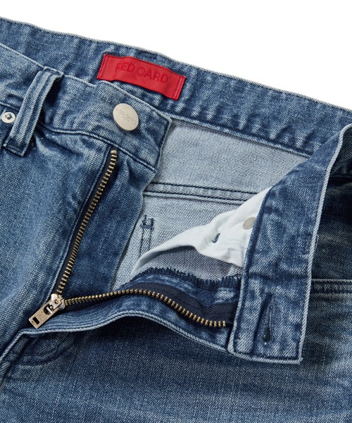 MEN'S BIGI（メンズビギ）の「【RED CARD/レッドカード】別注 Bass クリーンライトデニム（デニムパンツ・メンズ・ブルー・31/29/28/30/32）」の12枚目の写真