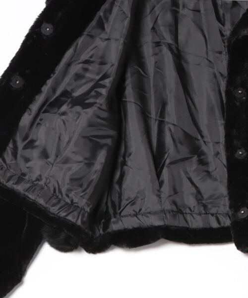 ポンポンリボンファージャケット（その他アウター）｜one way