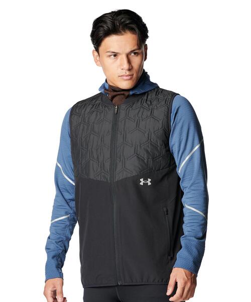 UNDER ARMOUR(アンダーアーマー)の「UAパフォーマンス インサレーション ベスト(ランニング/メンズ)(ベスト・メンズ・ブラック・M/XL/L/2XL)」の1枚目の写真