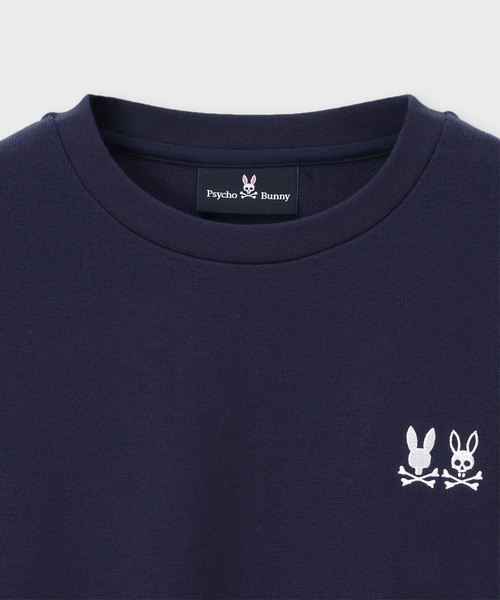 Psycho Bunny(サイコバニー)の「2BUNNYバックプリント ロングスリーブTシャツ(Tシャツ/カットソー・メンズ・ライトグレー/ミント/ネイビー・X-LARGE/LARGE/MEDIUM/SMALL)」の7枚目の写真
