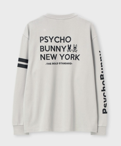 Psycho Bunny(サイコバニー)の「2BUNNYバックプリント ロングスリーブTシャツ(Tシャツ/カットソー・メンズ・ライトグレー/ミント/ネイビー・X-LARGE/LARGE/MEDIUM/SMALL)」の15枚目の写真