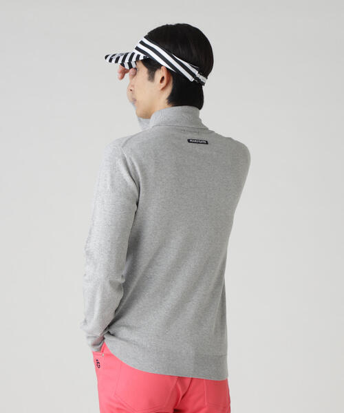 PEARLY GATES(パーリーゲイツ)の「【PEARLY GATES】カシミヤタッチ(Tシャツ/カットソー・メンズ・グレー系その他/ネイビー/ホワイト/レッド・MEDIUM/LARGE/XX-LARGE/X-LARGE)」の7枚目の写真