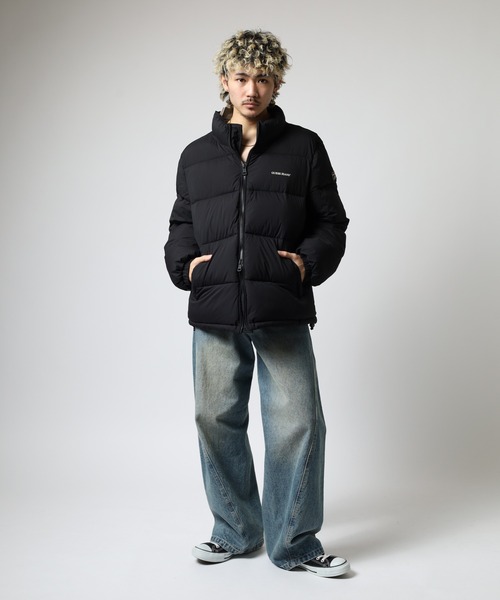 GUESS JEANS（ゲスジーンズ）の「GUESS JEANS パファージャケット（ダウンジャケット/コート・レディース・ブラック/オフホワイト/レッド・XS/S/M/L）」の7枚目の写真