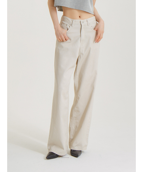 UNKNOWN PLANET(アンノウンプラネット)の「リンクコットンパンツ ベージュ(その他パンツ・レディース・その他・LARGE/MEDIUM/SMALL)」の2枚目の写真
