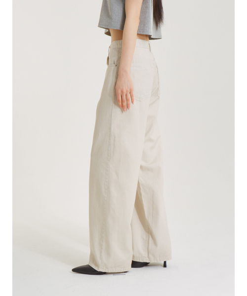 UNKNOWN PLANET(アンノウンプラネット)の「リンクコットンパンツ ベージュ(その他パンツ・レディース・その他・LARGE/MEDIUM/SMALL)」の4枚目の写真