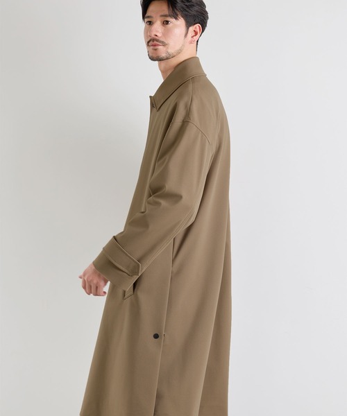 HALEINE]ステンカラーコート ロングコート メンズ（ステンカラーコート