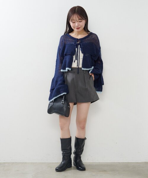 セール】フリルニット（ニット/セーター）｜Kastane（カスタネ）の