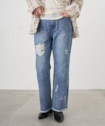 SHENERY | クラッシュデニム(デニムパンツ)