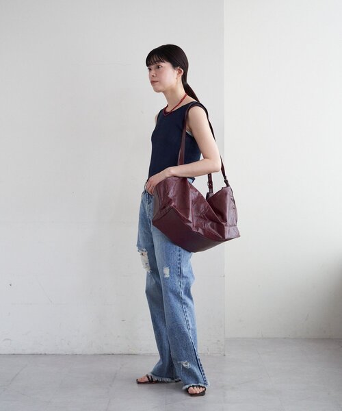 SHENERY(シーナリー)の「クラッシュデニム(デニムパンツ・レディース・ブルー/ブルー系その他・38/36)」の4枚目の写真