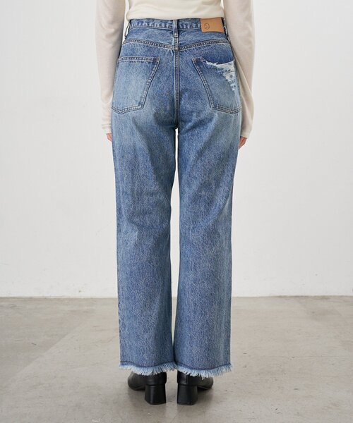 SHENERY（シーナリー）の「クラッシュデニム（デニムパンツ・レディース・ブルー/ブルー系その他・38/36）」の12枚目の写真