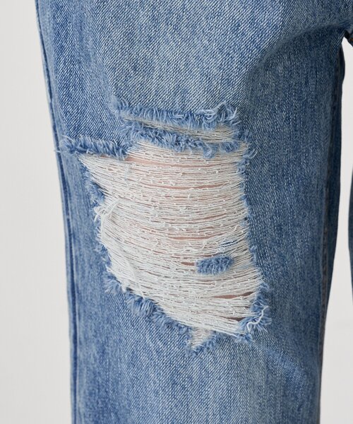 SHENERY（シーナリー）の「クラッシュデニム（デニムパンツ・レディース・ブルー/ブルー系その他・38/36）」の16枚目の写真