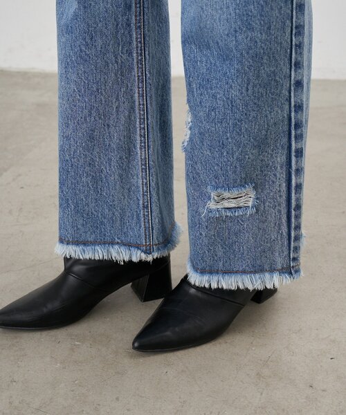 SHENERY（シーナリー）の「クラッシュデニム（デニムパンツ・レディース・ブルー/ブルー系その他・38/36）」の18枚目の写真