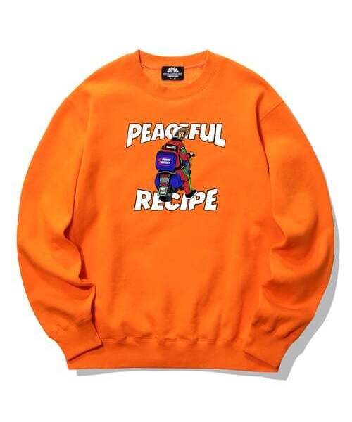 TRIPSHION(トリップション)の「DELIVERY JESUS Crew Neck - Orange(スウェット・メンズ・その他・LARGE/MEDIUM/X-LARGE)」の1枚目の写真