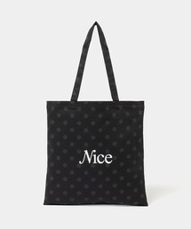 NICE WEATHER（ナイスウェザー）の「＜NICE WEATHER＞ドット シグネチャーロゴ トートバッグ（トートバッグ）」