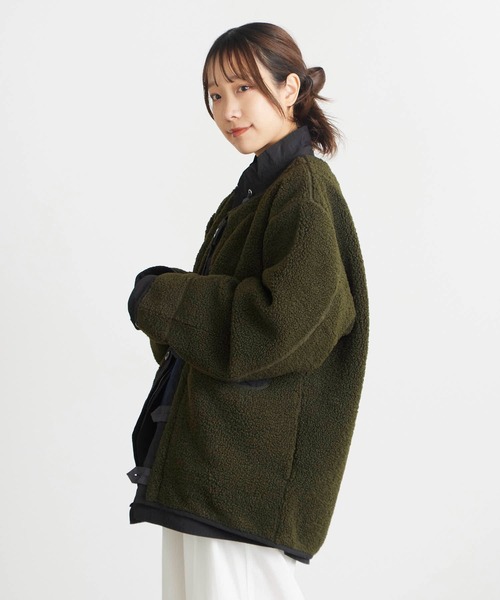 Garance et VioLette/ギャランスエトヴィオレット レイヤードボアブルゾン