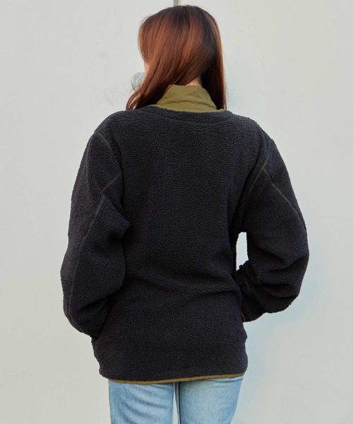 Garance et VioLette/ギャランスエトヴィオレット レイヤードボアブルゾン