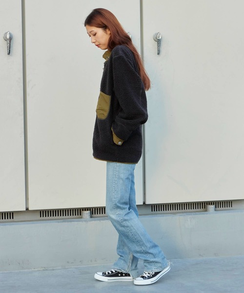 Garance et VioLette/ギャランスエトヴィオレット レイヤードボアブルゾン