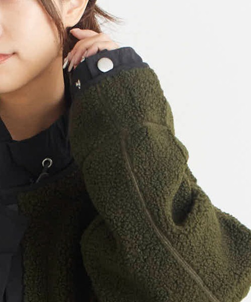 Garance et VioLette/ギャランスエトヴィオレット レイヤードボアブルゾン