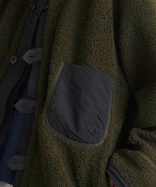 Garance et VioLette/ギャランスエトヴィオレット レイヤードボアブルゾン