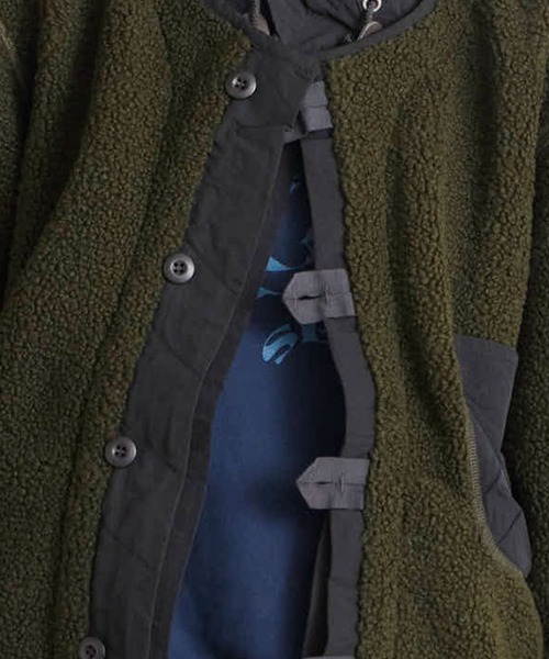 Garance et VioLette/ギャランスエトヴィオレット レイヤードボアブルゾン