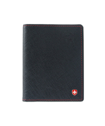 SWISS MONCROSS（スイス モンクロス）の「牛革 メンズ 中財布 MSW2010BK（札入れ/マネークリップ）」