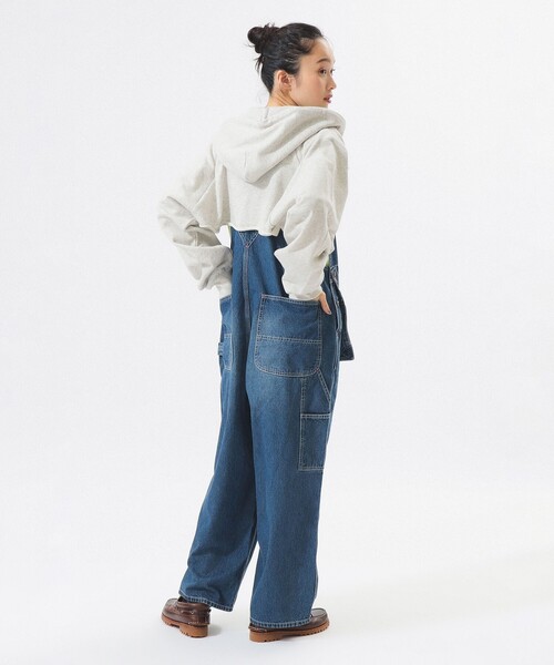 BEAMS BOY（ビームスボーイ）の「スウェット ボレロ（スウェット・レディース・ナチュラル/チャコールグレー/ピンク・ONE SIZE）」の5枚目の写真