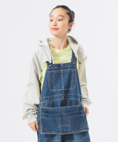 BEAMS BOY（ビームスボーイ）の「スウェット ボレロ（スウェット・レディース・ナチュラル/チャコールグレー/ピンク・ONE SIZE）」の7枚目の写真