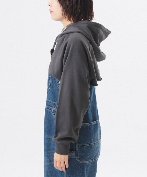 BEAMS BOY（ビームスボーイ）の「スウェット ボレロ（スウェット・レディース・ナチュラル/チャコールグレー/ピンク・ONE SIZE）」の17枚目の写真