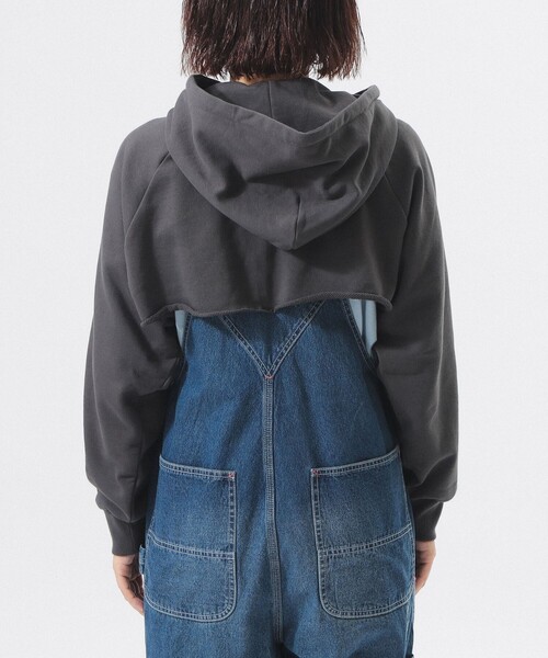 BEAMS BOY（ビームスボーイ）の「スウェット ボレロ（スウェット・レディース・ナチュラル/チャコールグレー/ピンク・ONE SIZE）」の18枚目の写真