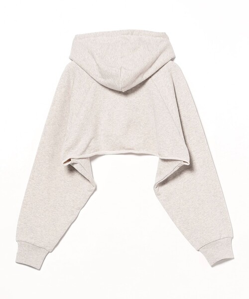 BEAMS BOY(ビームスボーイ)の「スウェット ボレロ(スウェット・レディース・ナチュラル/チャコールグレー/ピンク・ONE SIZE)」の16枚目の写真